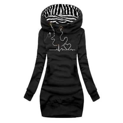 Jersey vestido mujer, estilo moderno y confortable para día a día