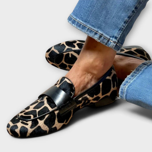 Zapatos Casual con Estilo Leopardo para Mujer