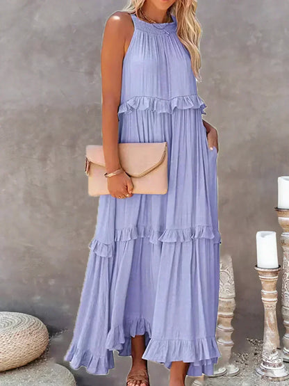Vestido Mujer – Diseño Atemporal, Volantes y Estilo Elegante