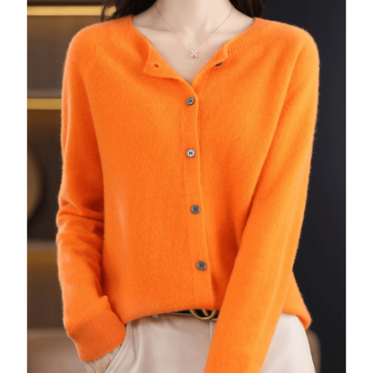 Chaqueta de punto suave con botones para mujer | Calidez y comodidad sin concesiones