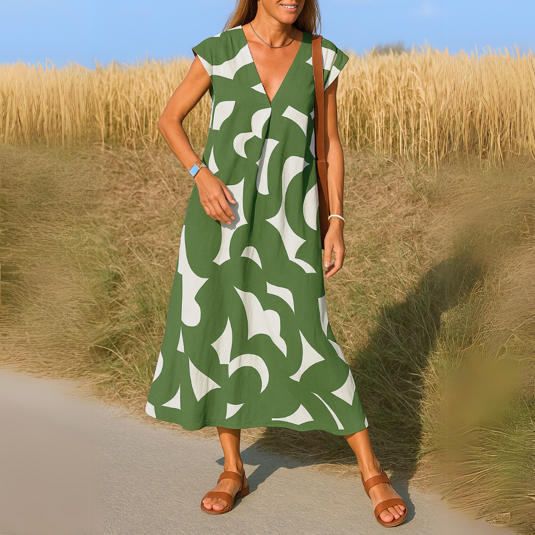Martina | Vestido de verano ligero con encanto bohemio