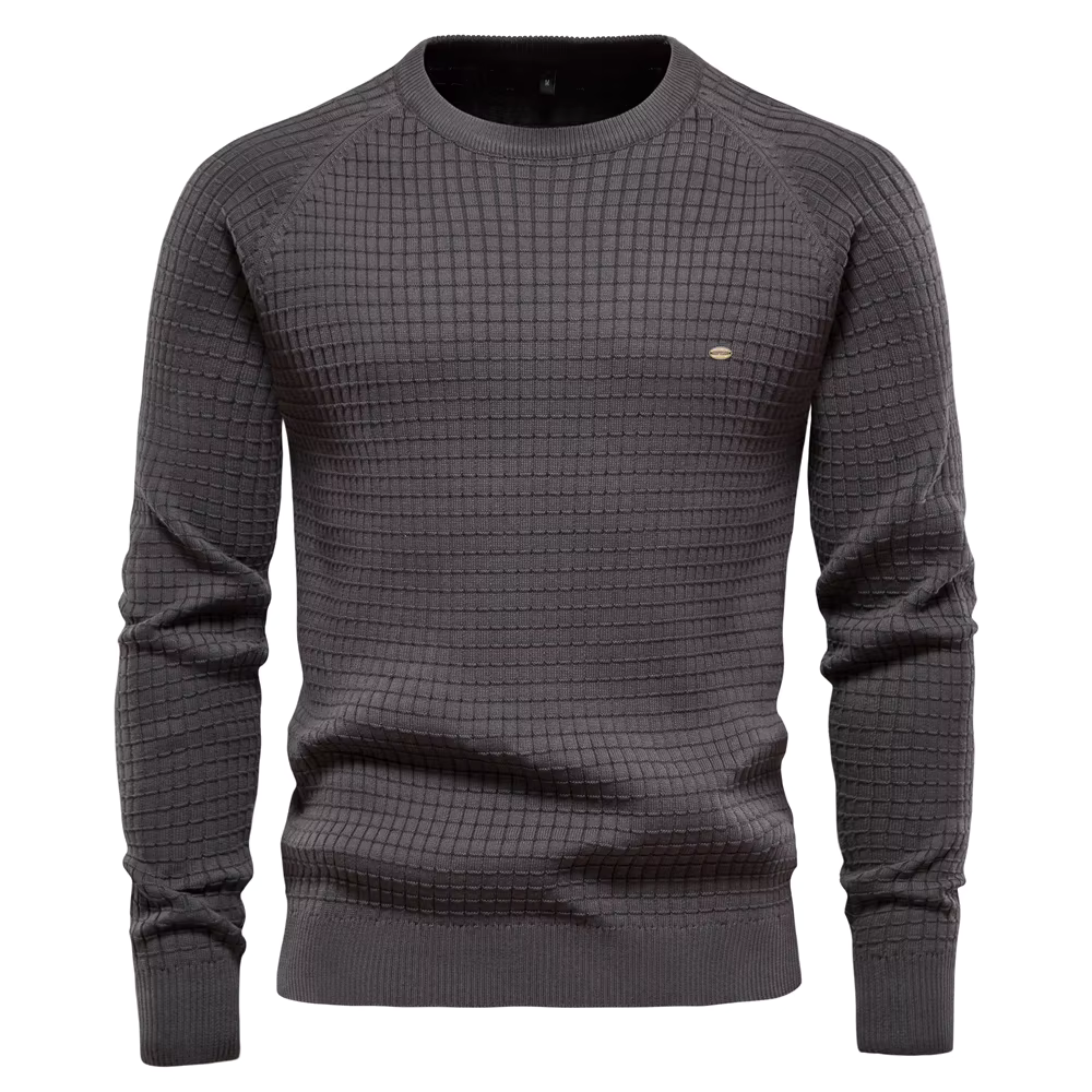 Jersey masculino cálido cómodo estilo chic casual otoño-invierno