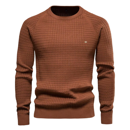Jersey masculino cálido cómodo estilo chic casual otoño-invierno