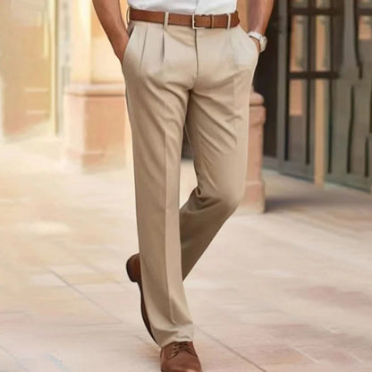 Pantalones Hombre – Tejido Ligero, Fresco y Perfecto para Vacaciones