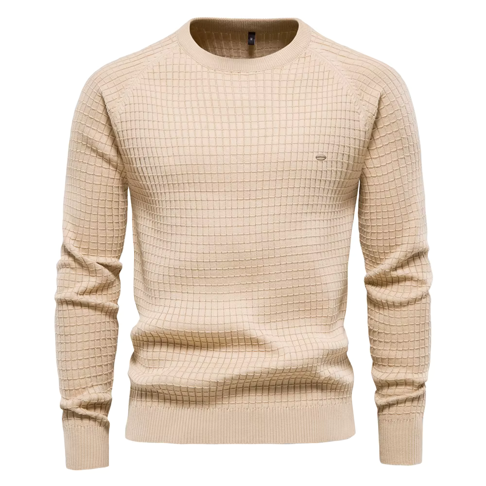Jersey masculino cálido cómodo estilo chic casual otoño-invierno