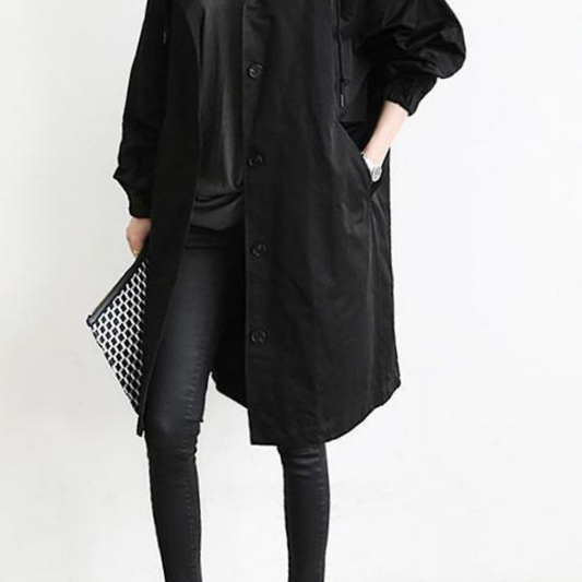 Gabardina impermeable para mujer: larga y cálida para el invierno