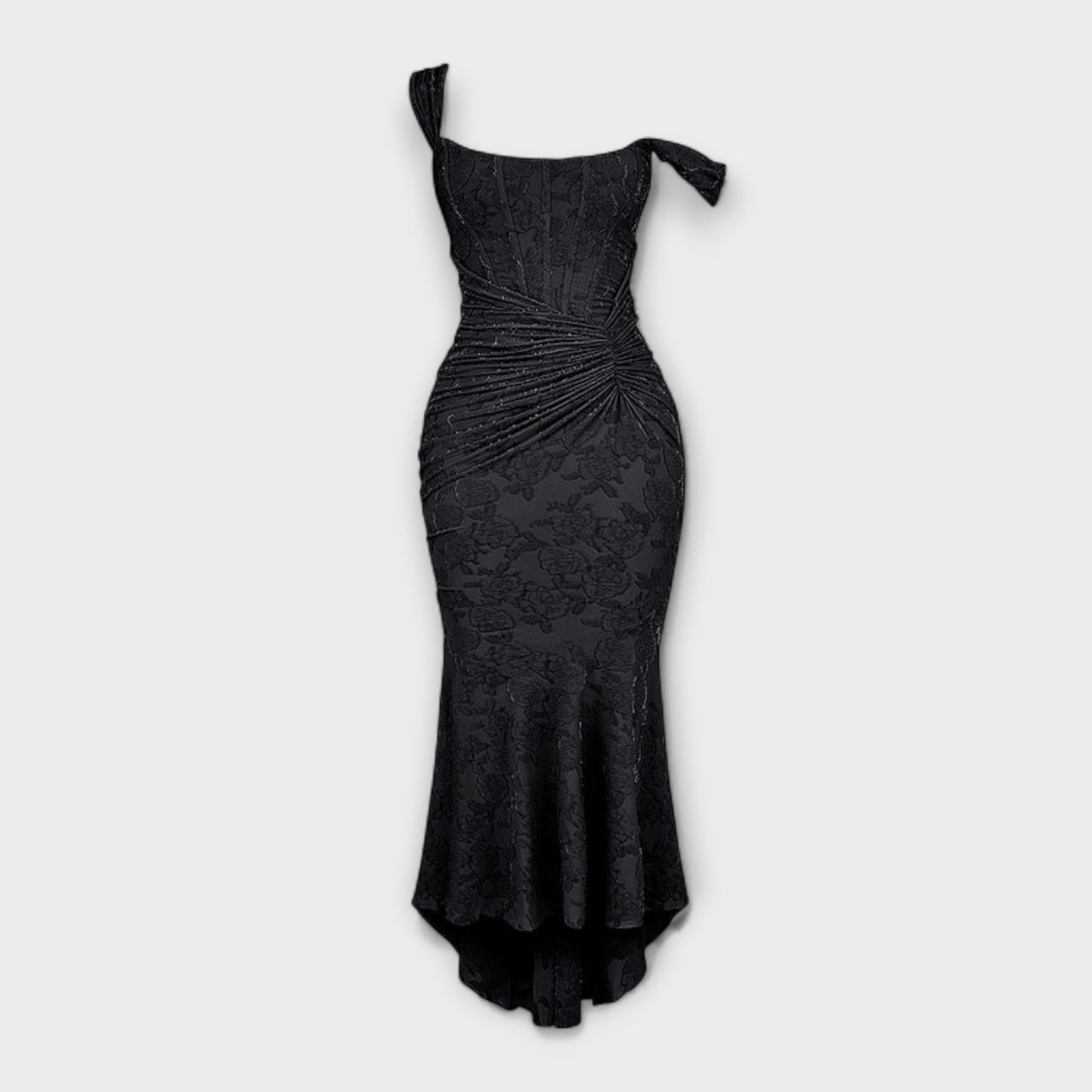 Elle | Vestido largo con corsé elegante y refinado