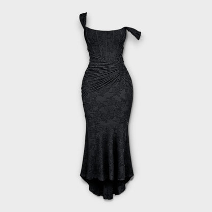 Elle | Vestido largo con corsé elegante y refinado