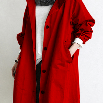 Gabardina impermeable para mujer: larga y cálida para el invierno