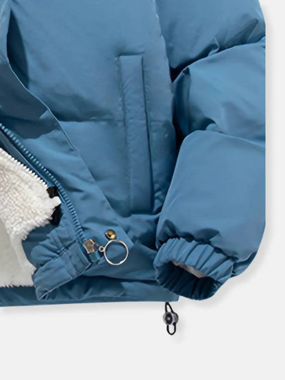 Chaqueta mujer cálida y versátil, ligera y confortable para invierno