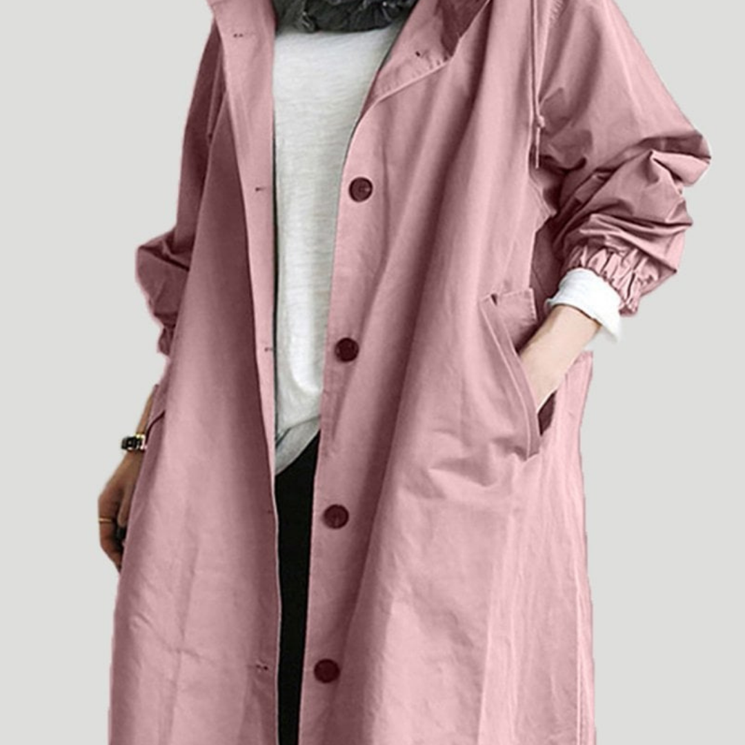 Gabardina impermeable para mujer: larga y cálida para el invierno