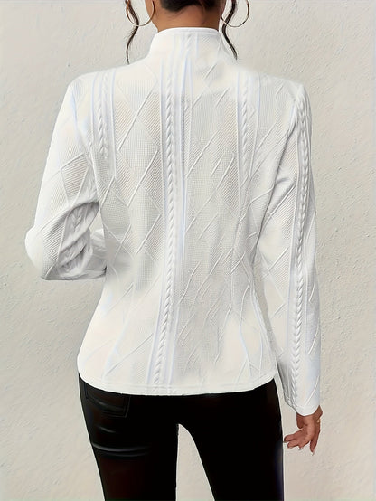 Hanna | Chaqueta de punto con textura para mujer en primavera