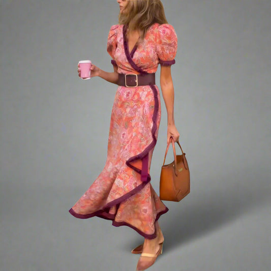 Dayana | Maxi vestido vaporoso con estilo