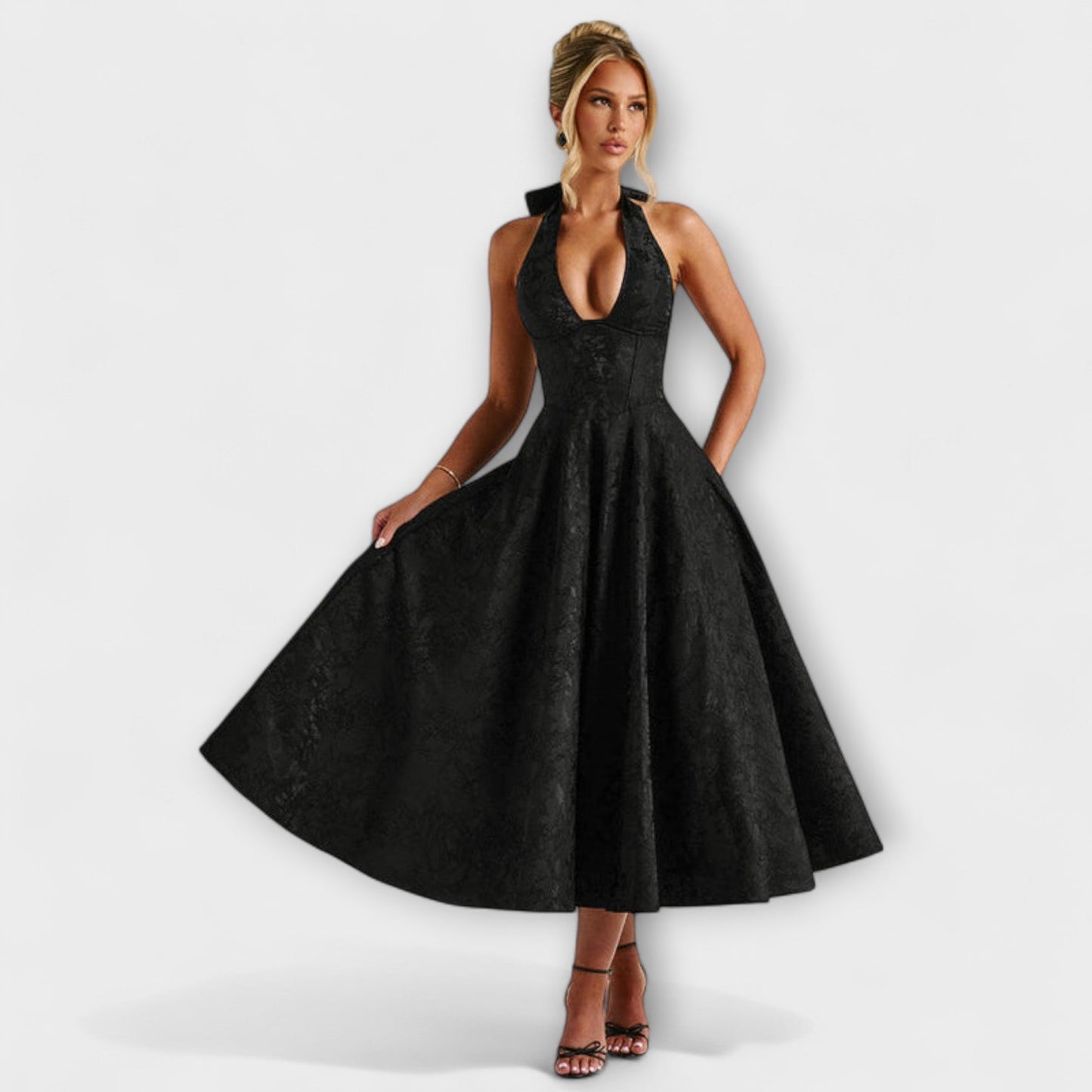 Jenna | Encantador vestido midi