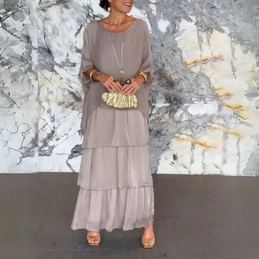 Vestido Mujer – Larga Duración, Estilo Sofisticado y Look Moderno