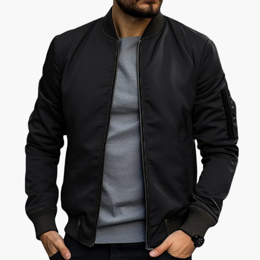 Chaqueta hombre bomber atemporal, cómoda y chic