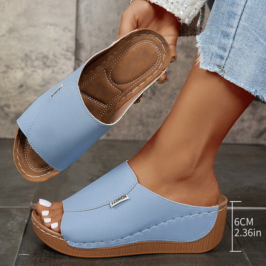 Aubri | Sandalias Portofino con suela cómoda de 6 cm