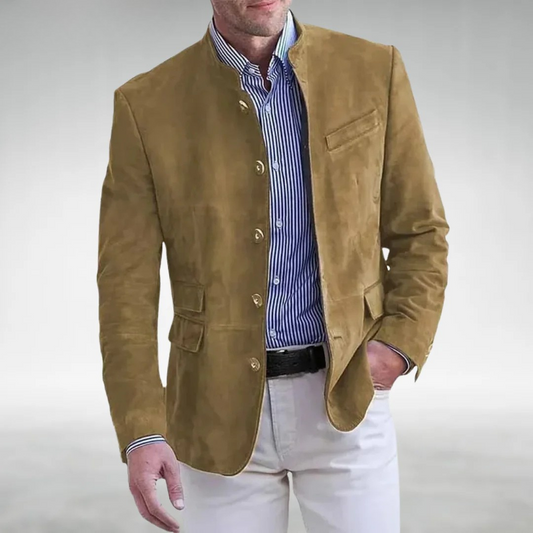 Chaqueta de Gamuza Hombre – Estilo Moderno y Versátil