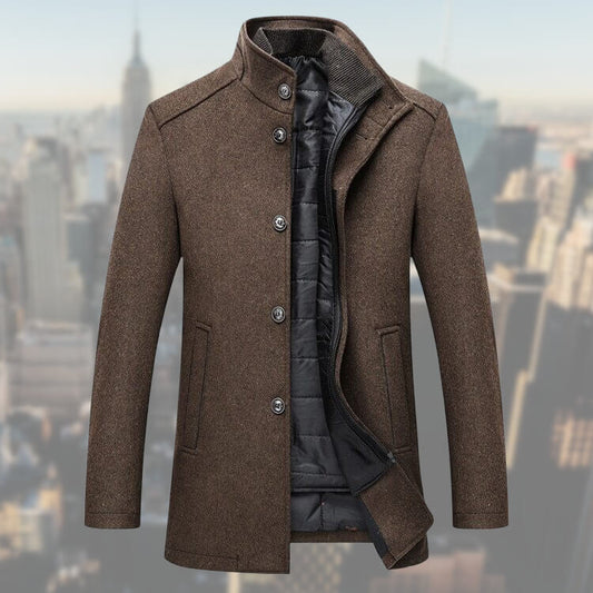 Chaqueta hombre versátil con chaleco integrado estilosa