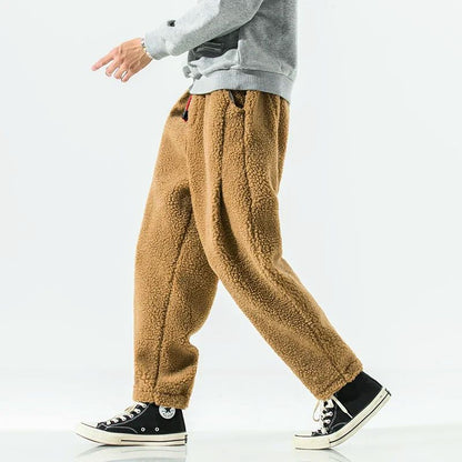 Charlie | Pantalones de chándal cálidos de felpa Teddy: comodidad máxima