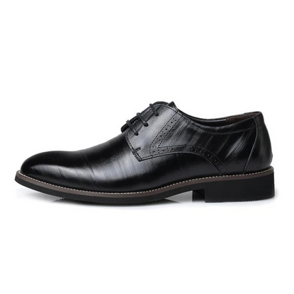 Zapatos elegantes hombre, ligeros y chic con cierre de cordones