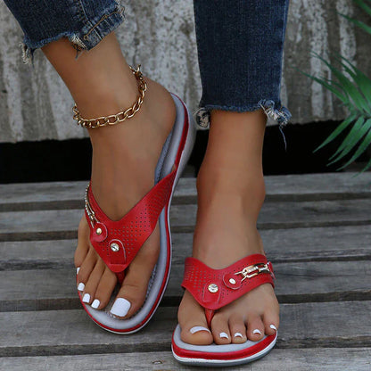 Fanny | Sandalias ortopédicas con cuña