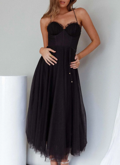 Kaylen | Vestido midi sin mangas