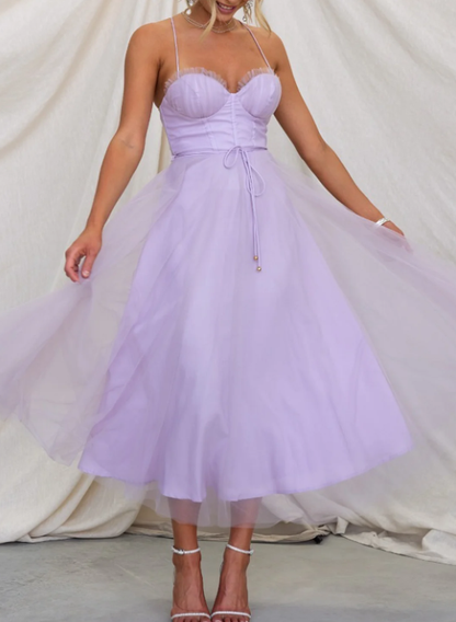 Kaylen | Vestido midi sin mangas
