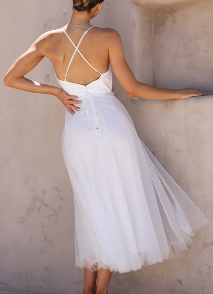 Kaylen | Vestido midi sin mangas