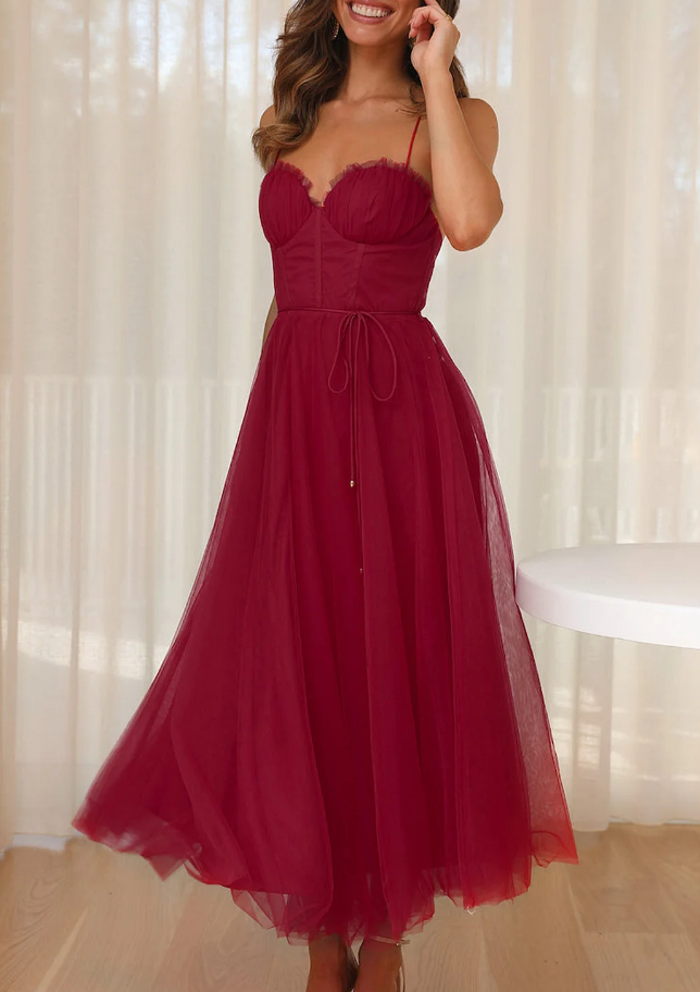 Kaylen | Vestido midi sin mangas