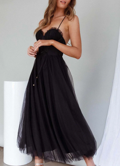 Kaylen | Vestido midi sin mangas