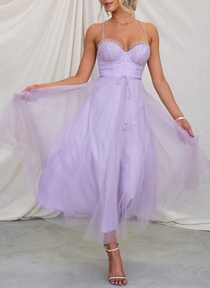 Kaylen | Vestido midi sin mangas