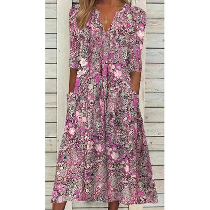 Vestido boho moderno, versátil y perfecto