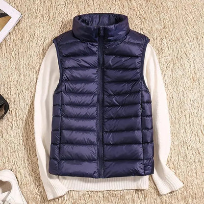 Chaleco mujer ligero acolchado ideal deporte paseo y viaje