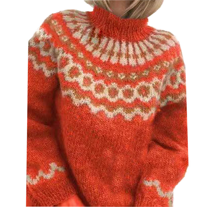 Jersey cálido de invierno: jersey de cachemira suave para mujer, ideal para los días fríos