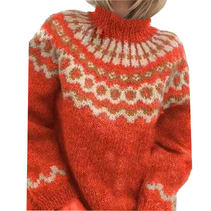 Jersey cálido de invierno: jersey de cachemira suave para mujer, ideal para los días fríos