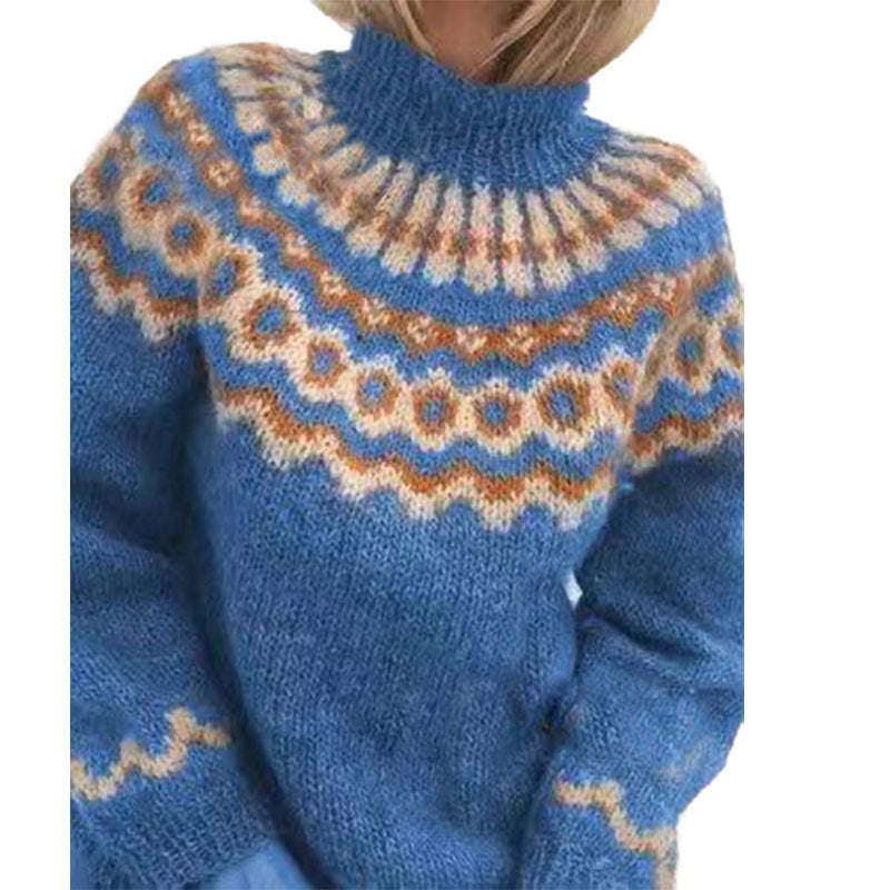 Jersey cálido de invierno: jersey de cachemira suave para mujer, ideal para los días fríos