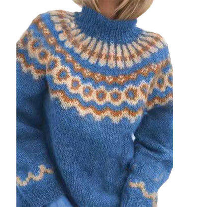 Jersey cálido de invierno: jersey de cachemira suave para mujer, ideal para los días fríos