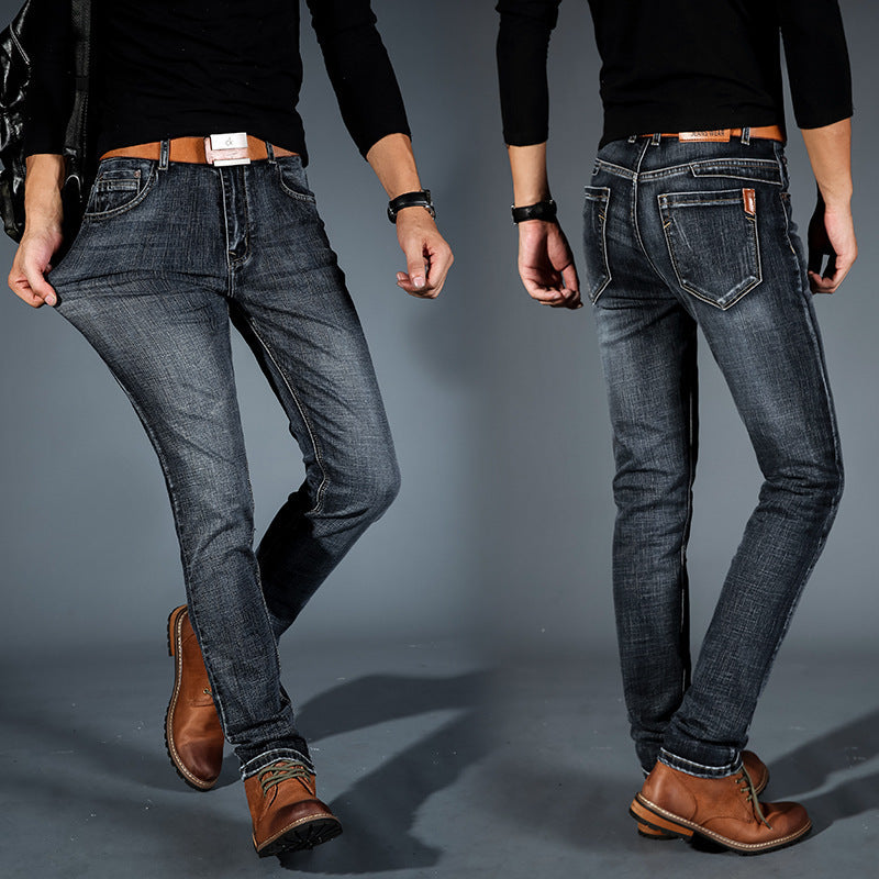 Jeans de hombre de alta calidad, con elastano para un ajuste cómodo y flexible