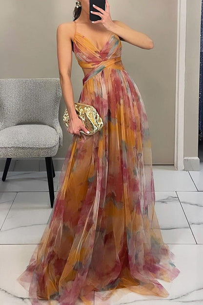 Nadine | Maxivestido floral fluido