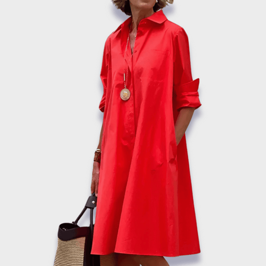 Delisha | Elegante vestido polo confeccionado en tejido de primera calidad