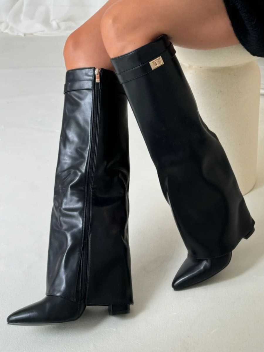 Botas mujer estilosa y confortable, ideales para otoño o invierno