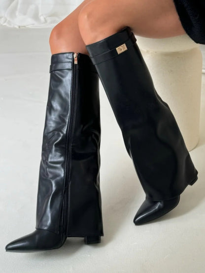 Botas mujer estilosa y confortable, ideales para otoño o invierno