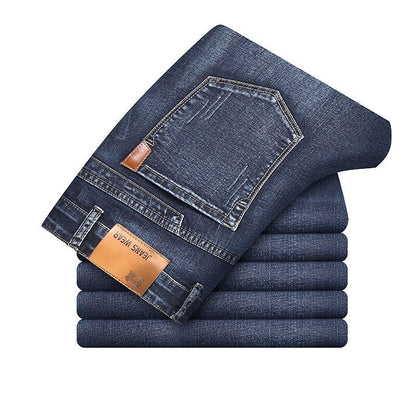 Jeans de hombre de alta calidad, con elastano para un ajuste cómodo y flexible