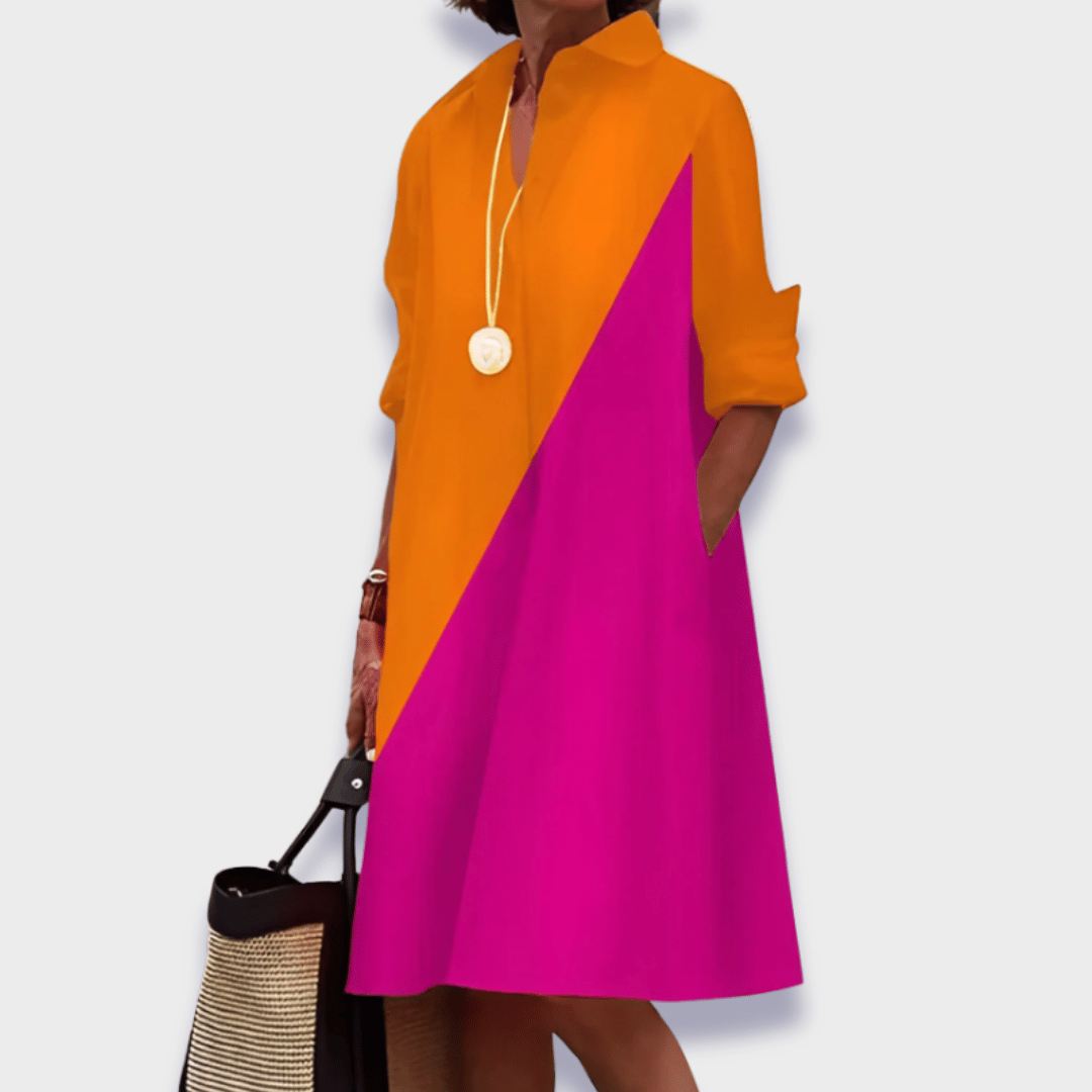 Delisha | Elegante vestido polo confeccionado en tejido de primera calidad