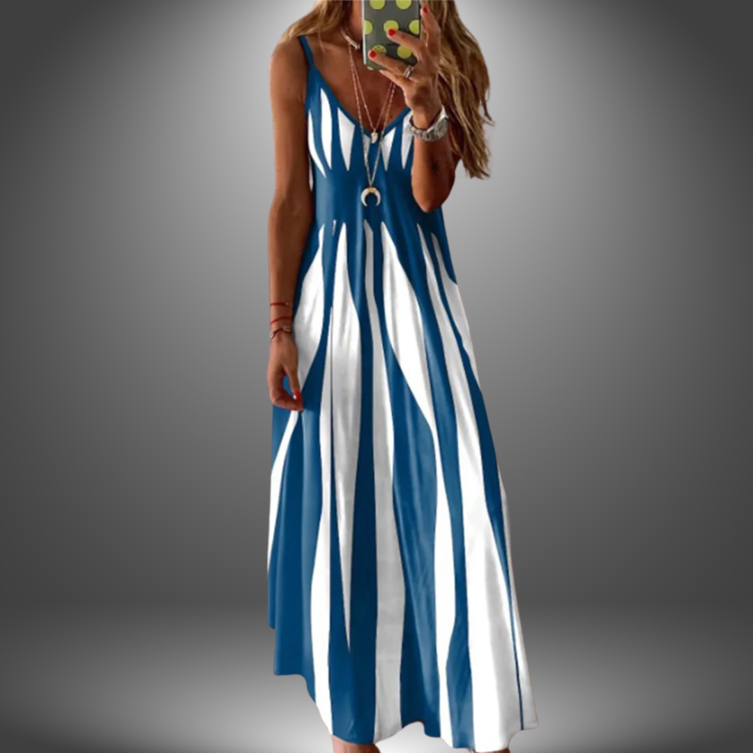 Cleo | Vestido largo, informal, hecho a mano