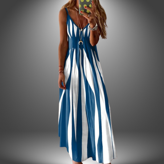 Cleo | Vestido largo, informal, hecho a mano