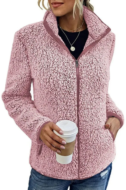 Chaqueta Fleece Mujer – Elegante y Casual para Todos los Días