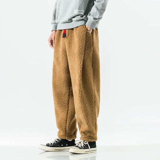 Charlie | Pantalones de chándal cálidos de felpa Teddy: comodidad máxima