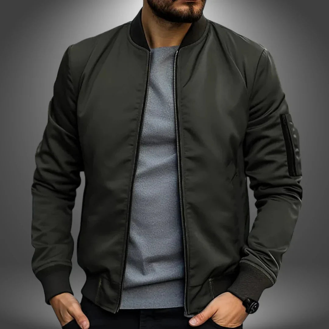 Chaqueta hombre moderna y versátil, perfecta para primavera u otoño